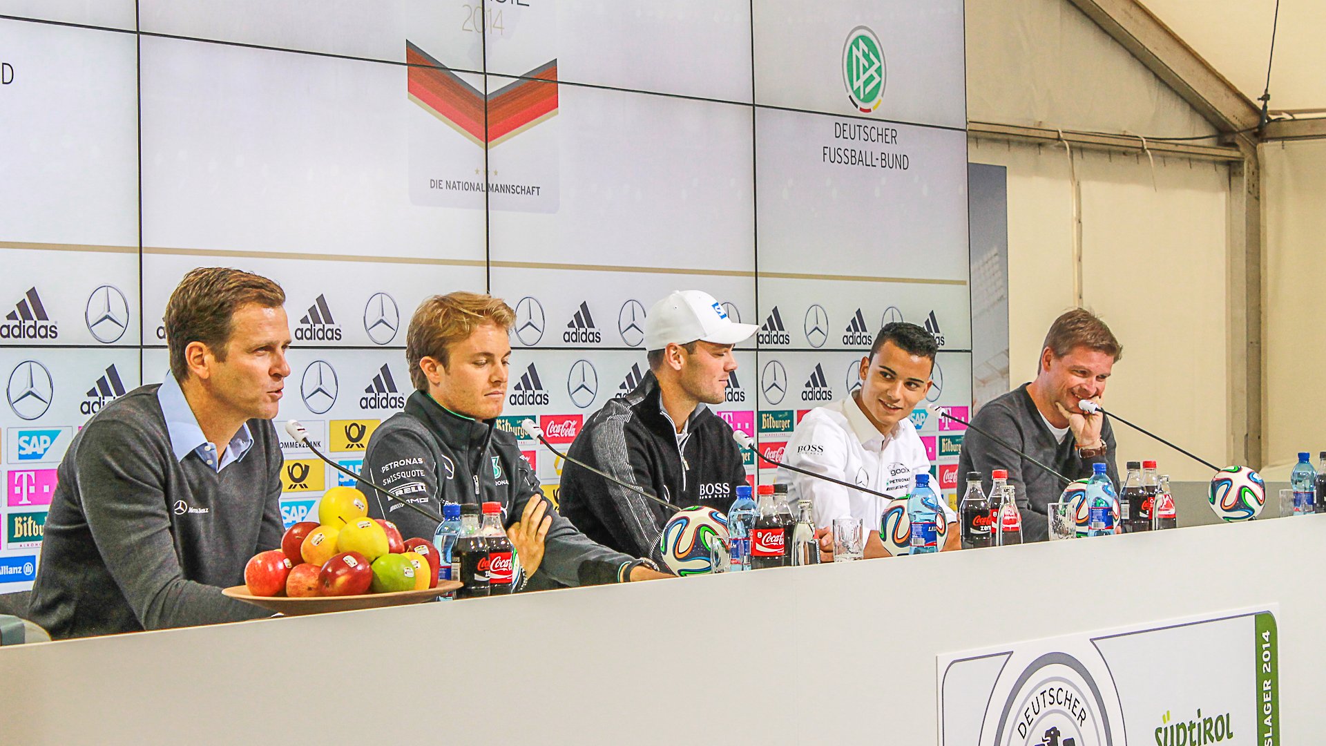 Profigolfer Martin Kaymer, DTM Fahrer Pascal Wehrlein und Formel 1 Fahrer Nico Rosberg Profigolfer Martin Kaymer, DTM Fahrer Pascal Wehrlein und Formel 1 Fahrer Nico Rosberg