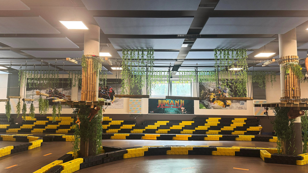 The new “Jumanji Monkey Trail” at Quellenhof Passeier