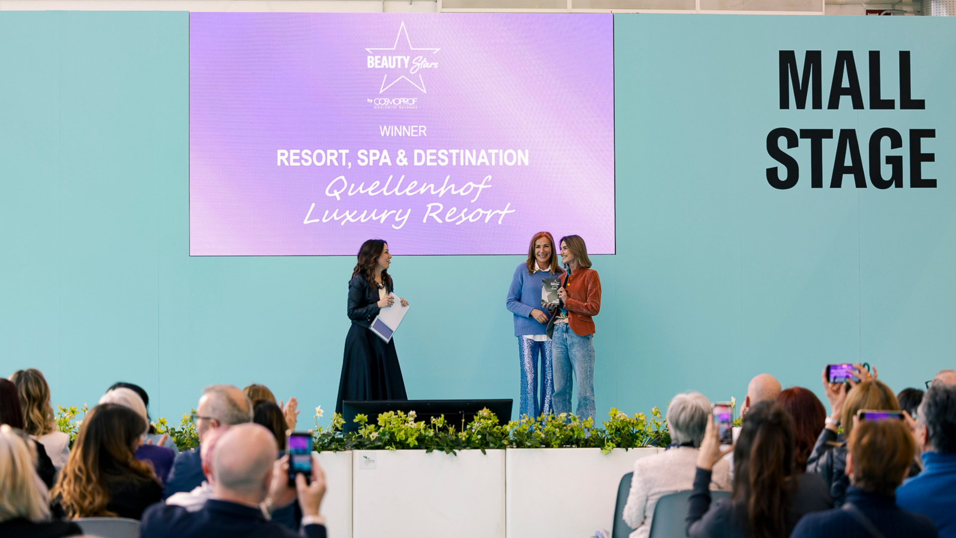 BEAUTY STARS Award für Quellenhof Luxury Resorts BEAUTY STARS Award für Quellenhof Luxury Resorts