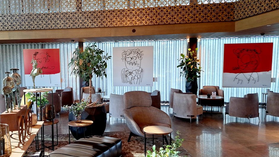Kunstausstellungen im Quellenhof Luxury Resort Lazise