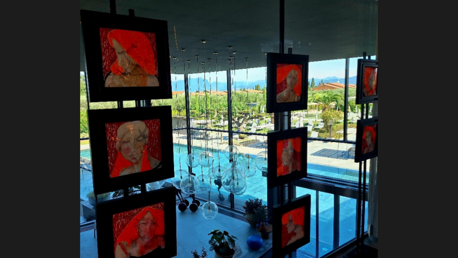 Mostre d'arte al Quellenhof Luxury Resort Lazise