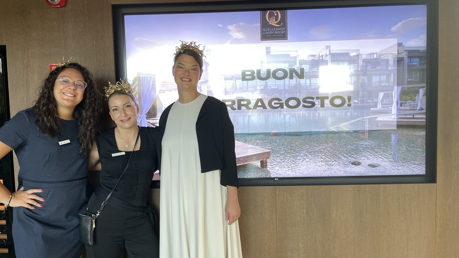 "Underwater" - Chillout di Ferragosto al Quellenhof Resort sul Lago di Garda